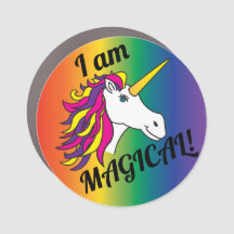 Magisches Einhorn-Auto-Magnet-Dekor