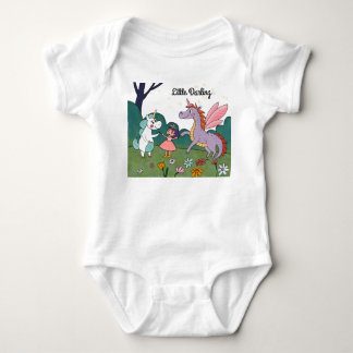 Magisches Einhorn Baby Strampler