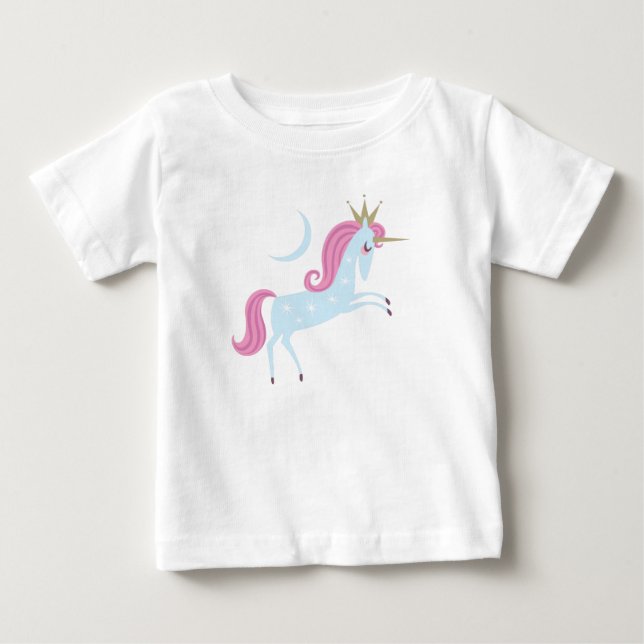 magisches Einhorn Baby T-shirt (Vorderseite)