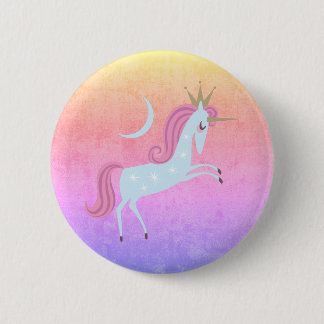 magisches Einhorn Button