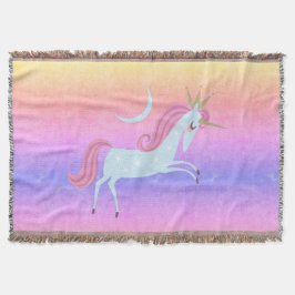 magisches Einhorn Decke