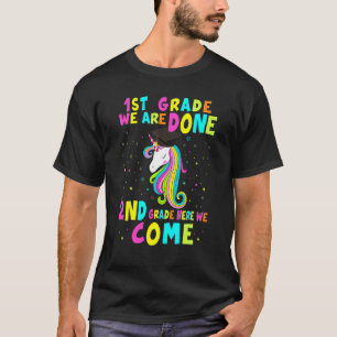 Magisches Einhorn des Abschlusses der 1. Klasse T-Shirt