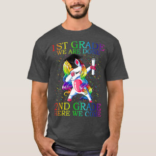 Magisches Einhorn des Abschlusses der 1. Klasse T-Shirt