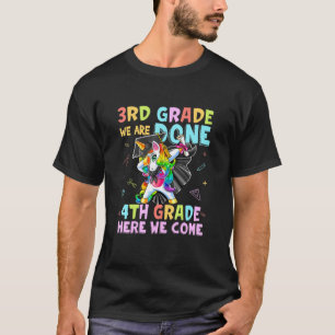 Magisches Einhorn des Abschlusses der dritten Klas T-Shirt