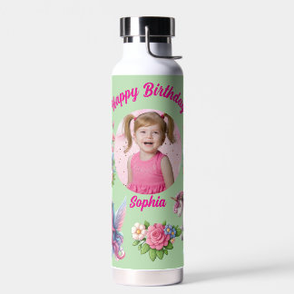 Magisches Einhorn-Foto-Birthday-Wasserflaschengesc Trinkflasche