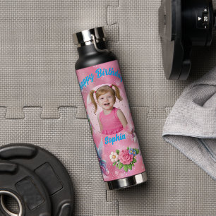 Magisches Einhorn-Foto-Birthday-Wasserflaschengesc Trinkflasche