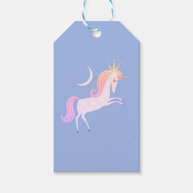 magisches Einhorn Geschenkanhänger (Vorderseite)