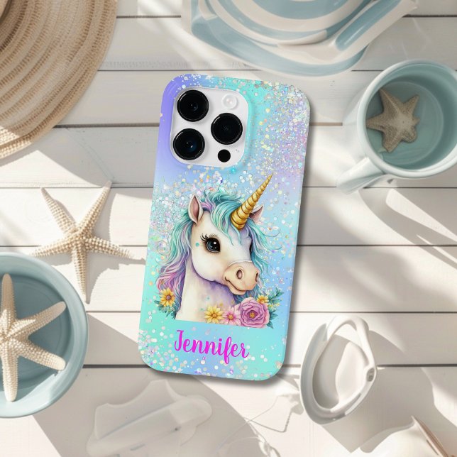 Magisches Einhorn Glanz iPhone Hülle (Von Creator hochgeladen)