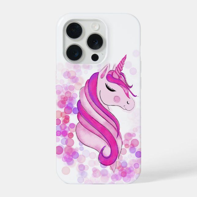 Magisches Einhorn iPhone Hülle (Rückseite)