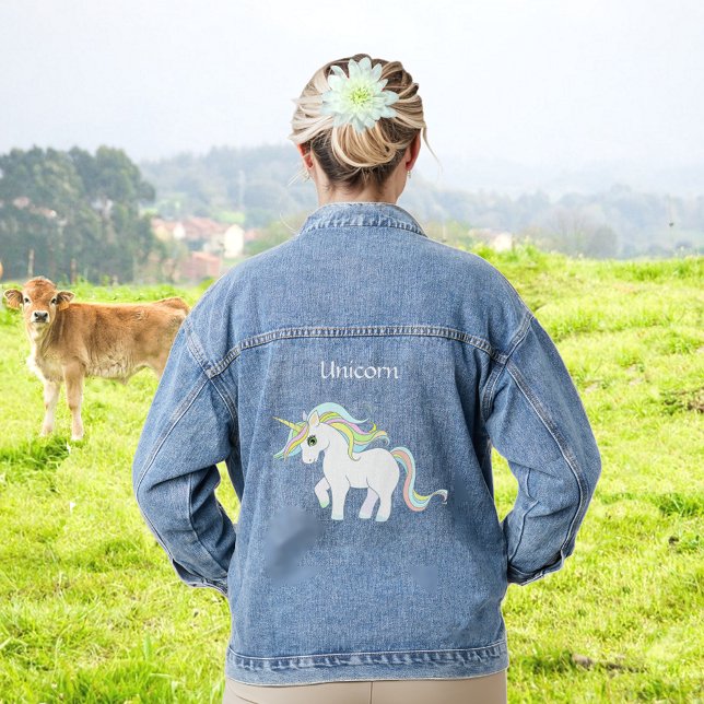Magisches Einhorn Jeansjacke (Von Creator hochgeladen)