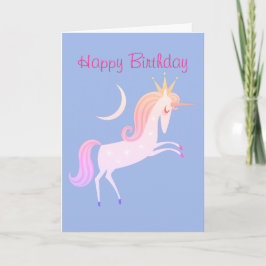 magisches Einhorn Karte