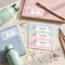 Magisches Einhorn Mädchen Name 3 Farben Blau Mint 
