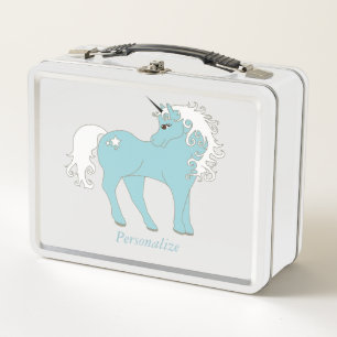 Magisches Einhorn Niedlich & Adorable mit Star Metall Brotdose