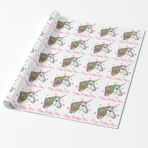 Magisches Einhorn-Packpapier Geschenkpapier