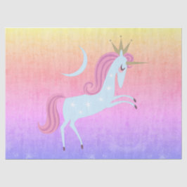 magisches Einhorn Seidenpapier