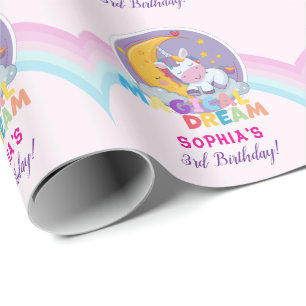 Magisches Einhorn-Traumland Geschenkpapier