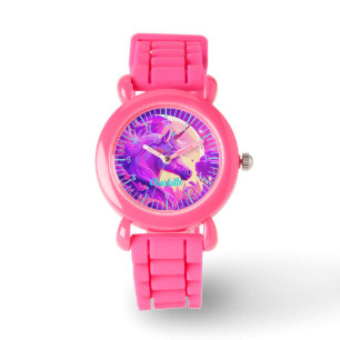 Magisches Einhorn unter dem Mondlicht Armbanduhr