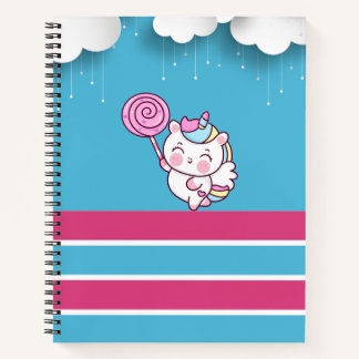 Magisches Einhorndesign Notizbuch