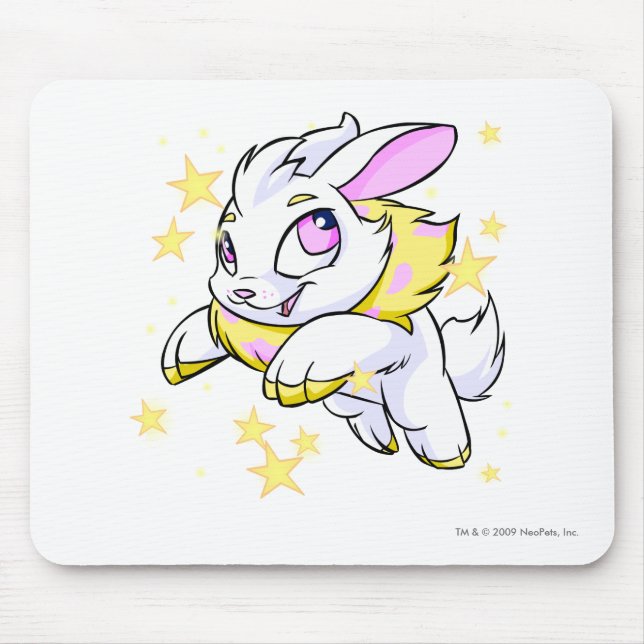 Magisches elektrisches Cybunny Mousepad (Vorne)