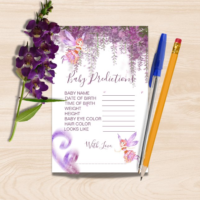 Magisches Fairy Theme Baby Shower Predictions Spie (Von Creator hochgeladen)