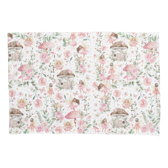 Magisches Fairy-verzaubertes Forest Themed Girl-Ki Kissenbezug (Vorderseite)