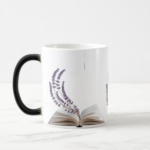 Magisches Farbwechsel-Kätzchen- und Botanik-Tasse Verwandlungstasse
