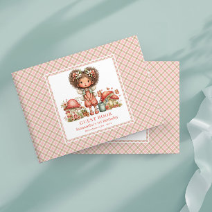 Magisches Feen 4. Geburtstag Pastell Rosa Gästebuc Gästebuch