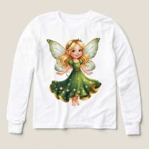 Magisches Feen-T-Shirt mit Sternen für Kinder mit 