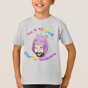 Magisches Fluffin Unicorn Kids' Basic T - Shirt