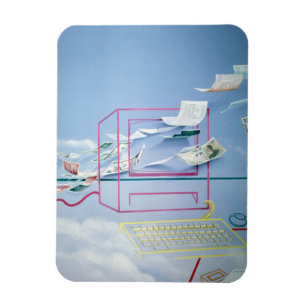Magisches Gelddetail Magnet