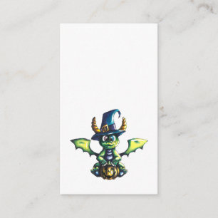 Magisches Halloween-Drachendesign Begleitkarte