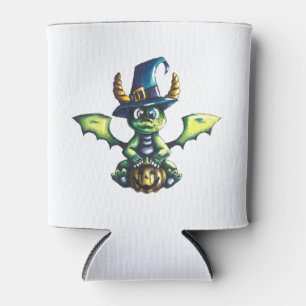 Magisches Halloween-Drachendesign Dosenkühler