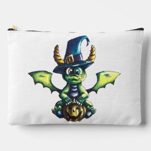 Magisches Halloween-Drachendesign Zubehörtasche