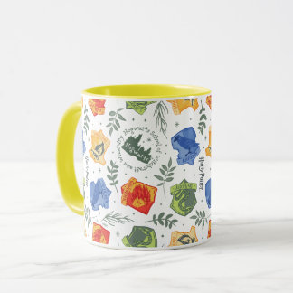 Magisches Herbologie-HOGWARTS™-Häusermuster Tasse