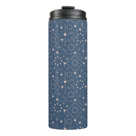 Magisches Herz Muster Thermosbecher