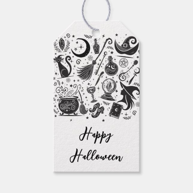 Magisches Hexenweih-Party Wiccan Pagan Geschenkanhänger (Vorderseite)