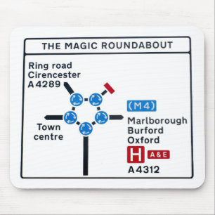 Magisches Karussell Mousepad