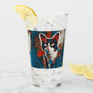 Magisches Katzen-Trommel-Glas Glas