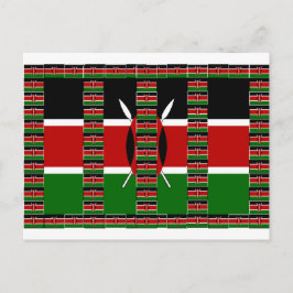 🇰 🇪 Magisches Kenia: Rahmen der Einheit und des  Postkarte