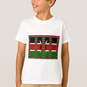 🇰 🇪 Magisches Kenia: Rahmen der Einheit und des T-Shirt