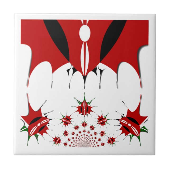 Magisches Kenia: Symmetrie der Modernität des Erbe Fliese (Vorderseite)