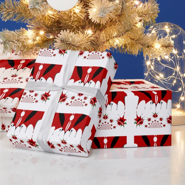 Magisches Kenia: Symmetrie der Modernität des Erbe Geschenkpapier (Feiertage)