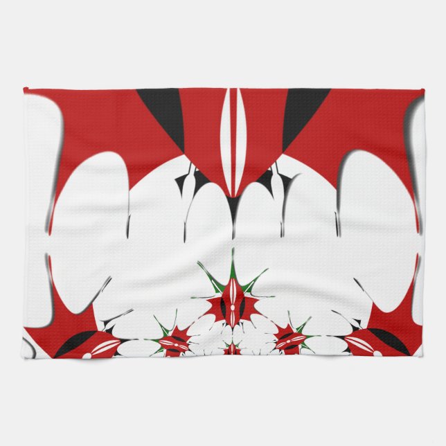 Magisches Kenia: Symmetrie der Modernität des Erbe Handtuch (Horizontal)