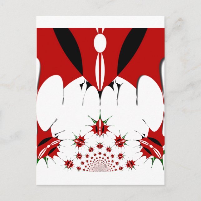 Magisches Kenia: Symmetrie der Modernität des Erbe Postkarte (Vorderseite)