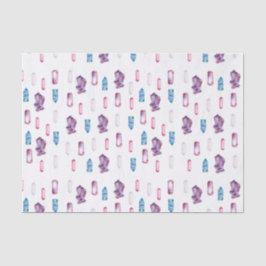 Magisches Kristall-Muster Seidenpapier