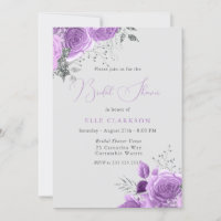 Magisches Lavender & Silver Brautparty