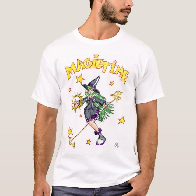 Magisches Mädchen T-Shirt (Vorderseite)