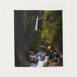 Magisches Märchen am Wasserfall Peričnik, Slowenie Wandteppich