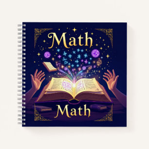 Magisches Mathematik-Aufklärungsnotizbuch Person Notizbuch