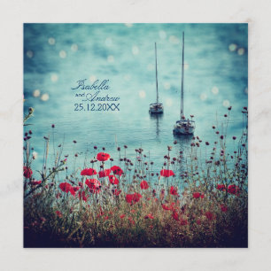 Magisches Meer der Liebe - Hochzeit Einladung